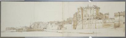 Claude-Joseph Vernet, Ansicht von Neapel mit dem Castell Nuovo, Inv. Nr.: 26152