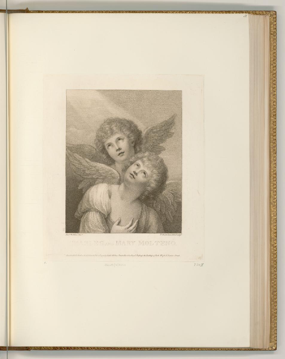 Francesco Bartolozzi, Francesco Bartolozzi vol. 21, Charles and Mary Molteno, Inv. Nr.: Italien…
