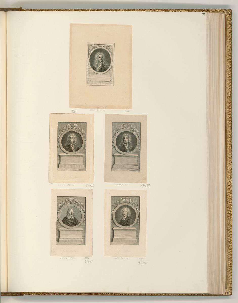 Francesco Bartolozzi, Francesco Bartolozzi vol. 21, Diverse Männerporträts, Inv. Nr.: Italien n…