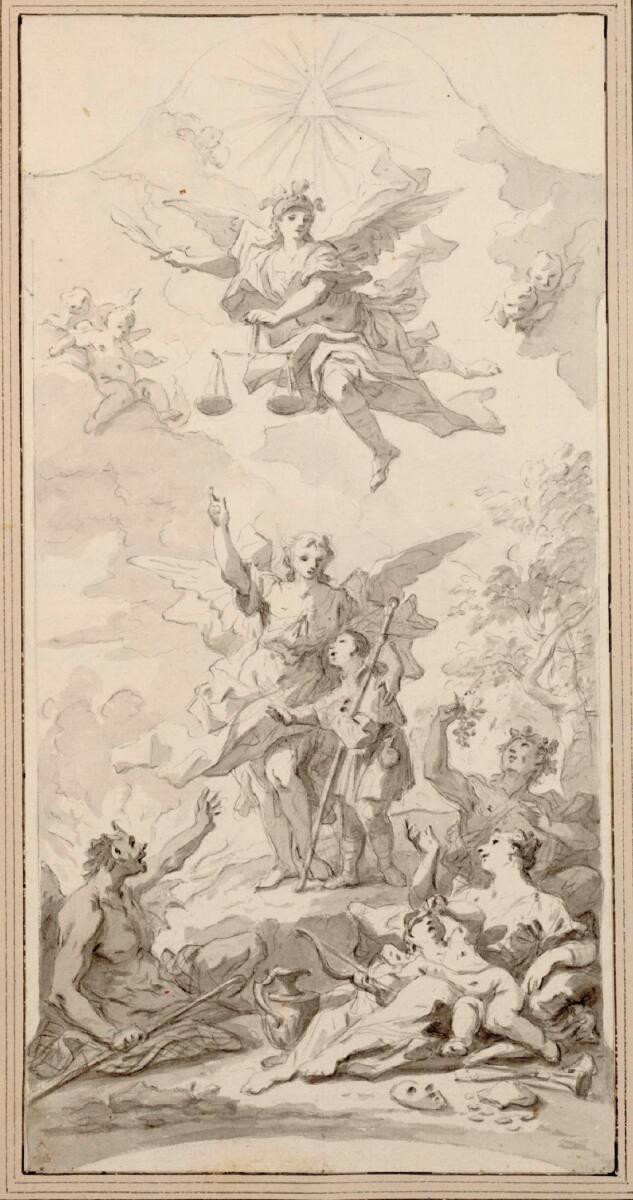 Bartolomeo Altomonte, Schutzengel als Beschützer eines Kindes, Inv. Nr.: 1163