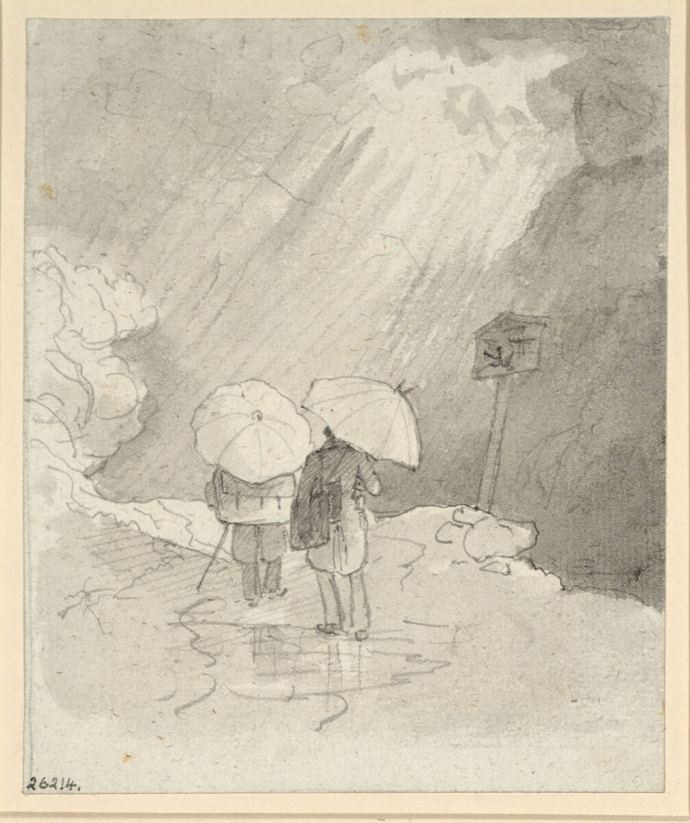 Regen, Friedrich Gauermann