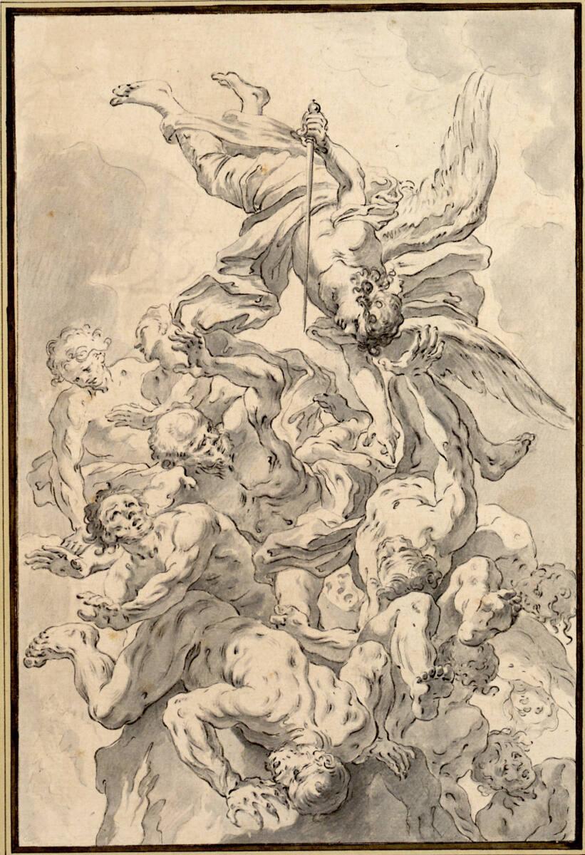 Anonym, Der Engelssturz, Inv. Nr.: 1167