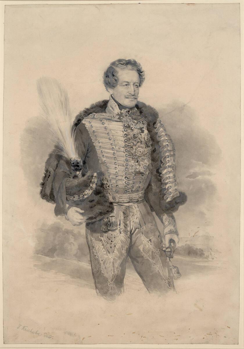 Josef Kriehuber, Emanuel Graf Mennsdorff-Pouilly, Inv. Nr.: 26311