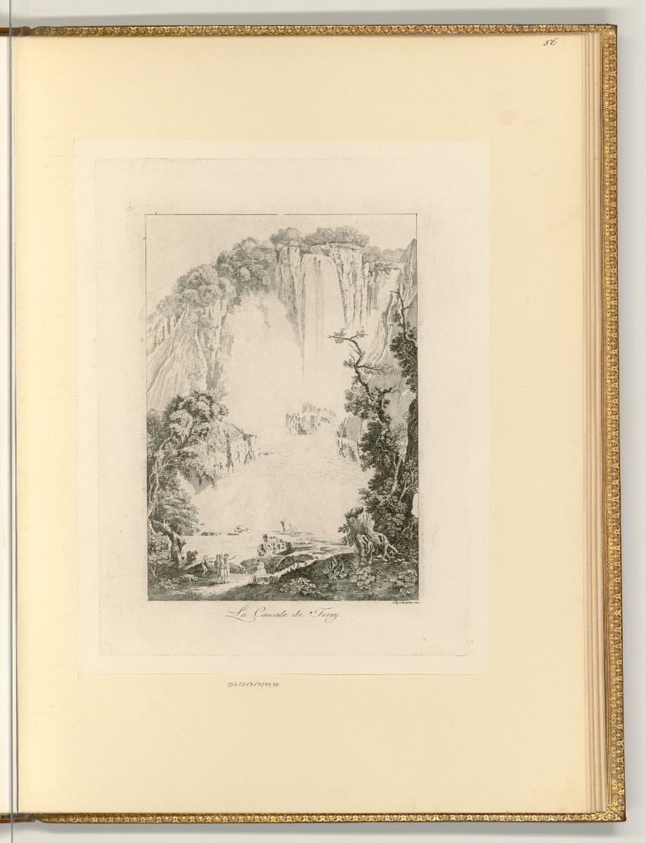 Raffaele Morghen Vol. 2, La Cascade de Terny, Inv. Nr.: Italien nach Sektionen I/69, It/I/69/56