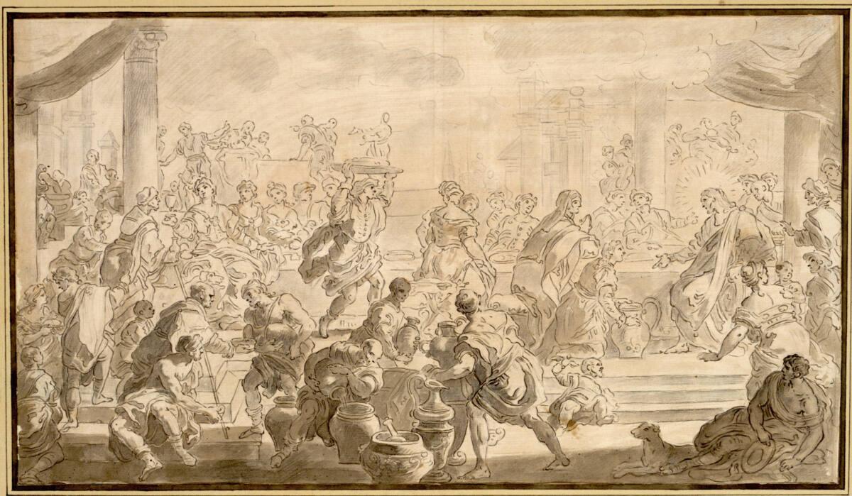 Anonym, Die Hochzeit von Kana, Inv. Nr.: 1171