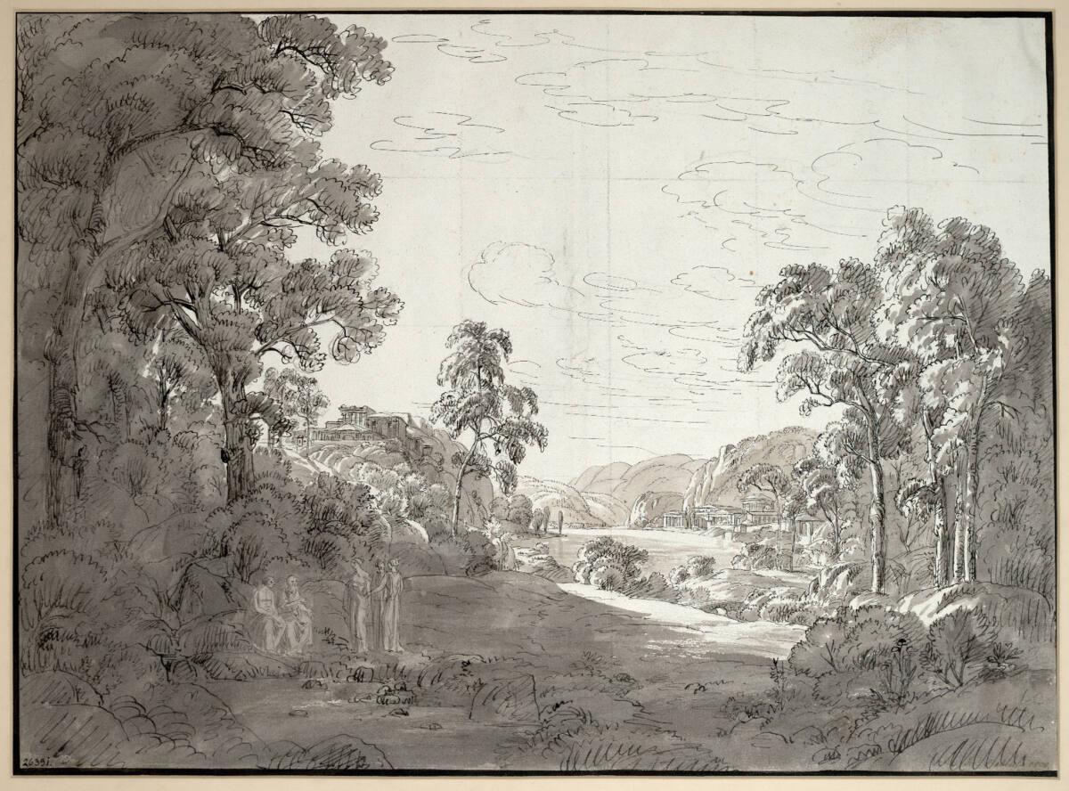 Joseph Rebell, Heroische Landschaft, Inv. Nr.: 26391