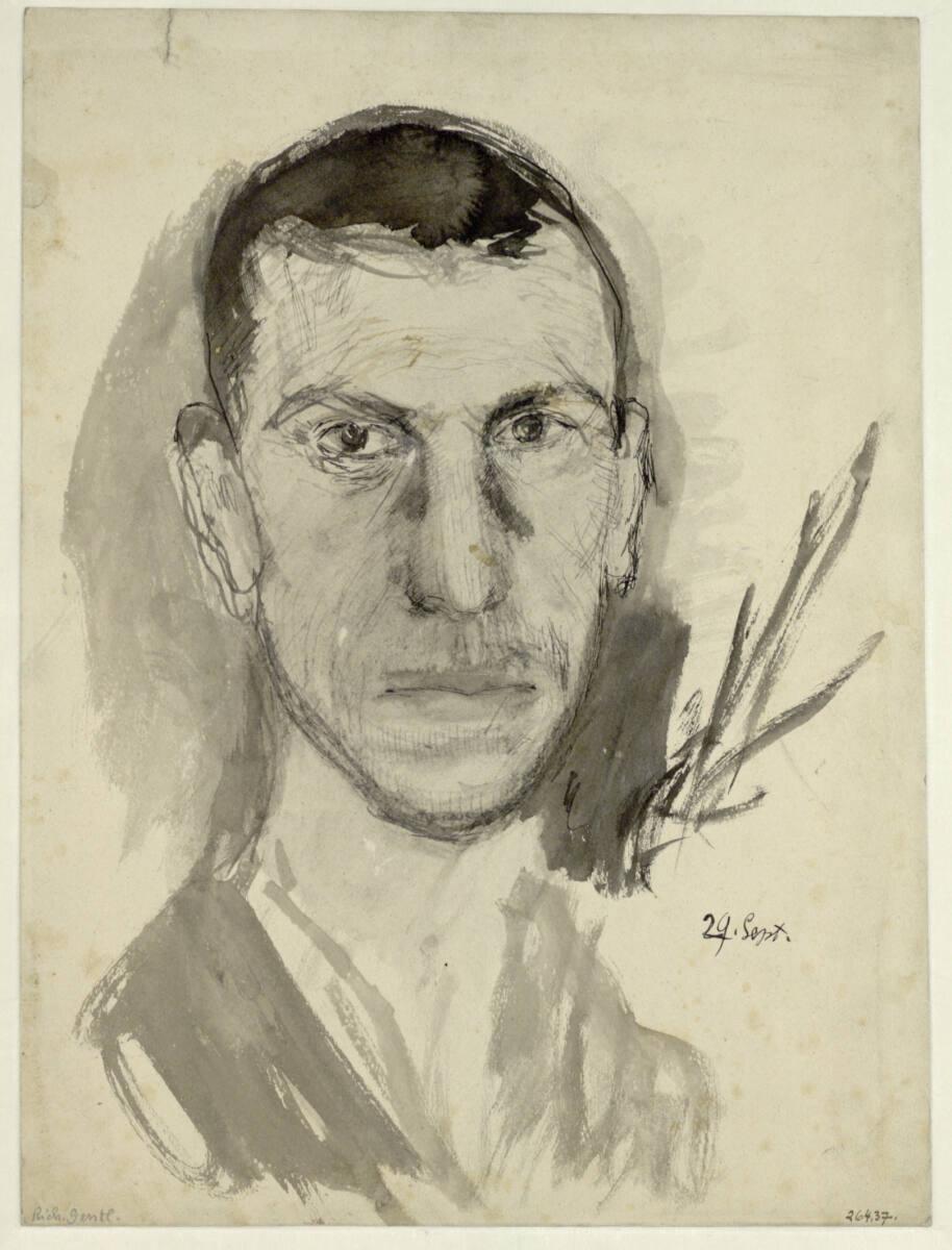 Richard Gerstl, Selbstbildnis, Inv. Nr.: 26437