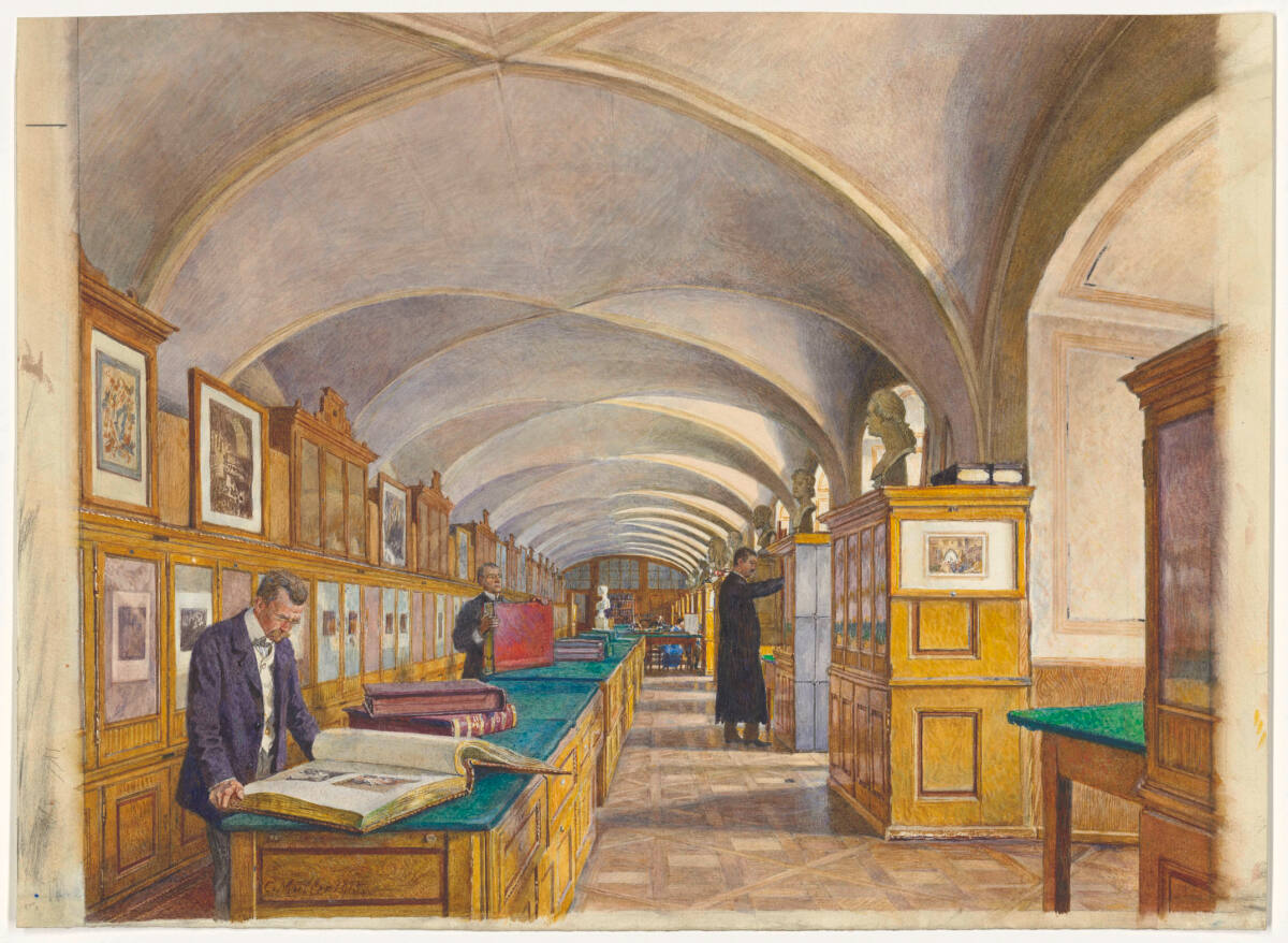 Die alte Albertina, Karl Müller, 1915