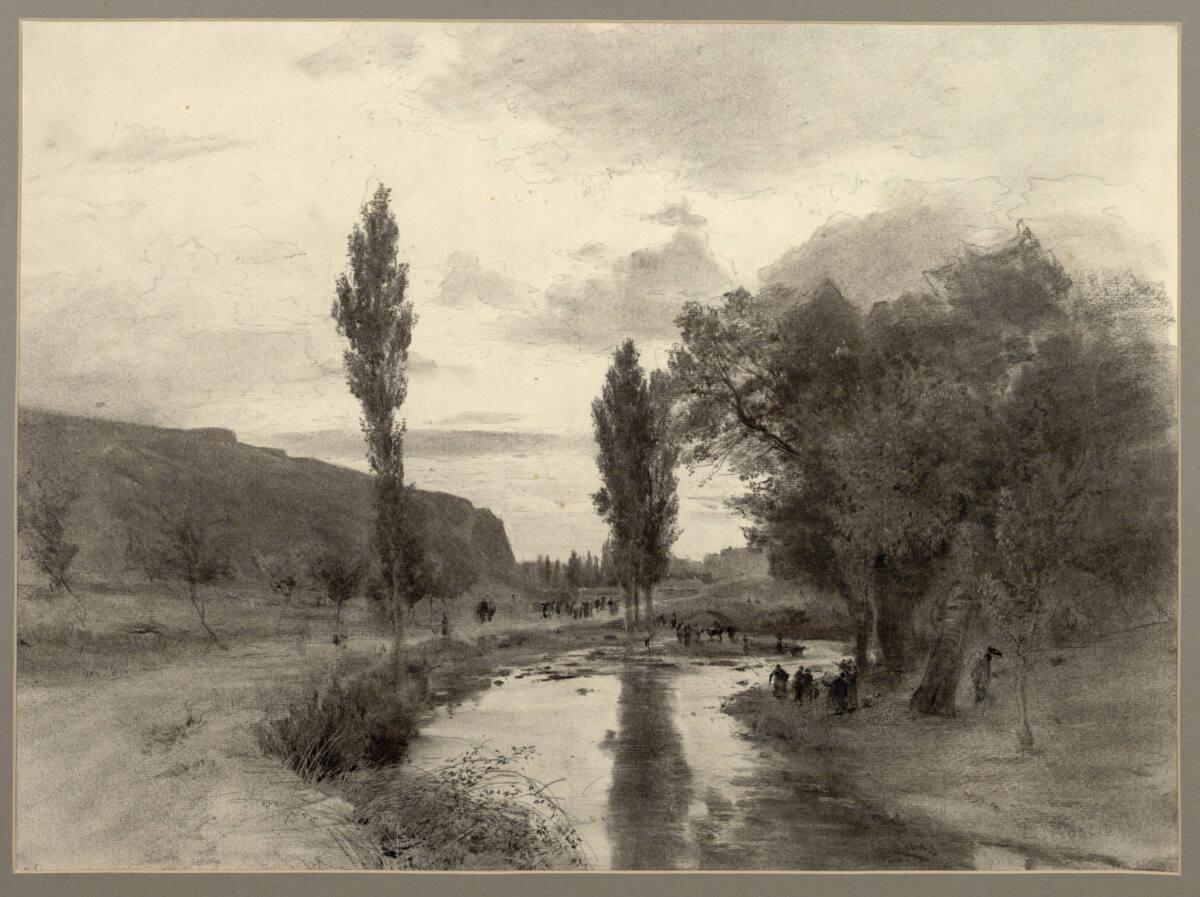 Ludwig Rösch, Landschaft, Inv. Nr.: 26447