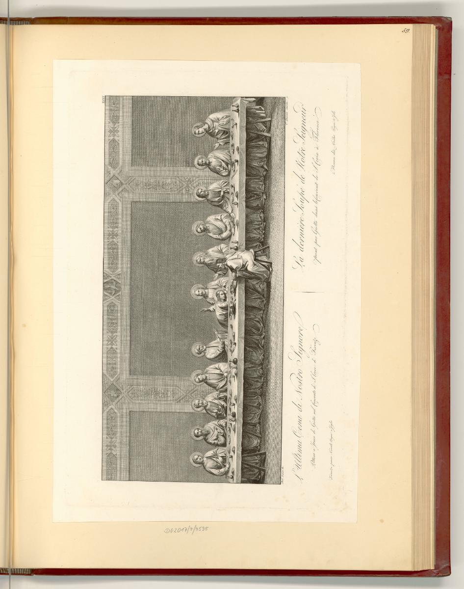 Giunta Pisano, G. Cimabue, Giotto, S. Memmi, Nic. Pietri, etc. etc., Das letzte Abendmahl, Inv.…
