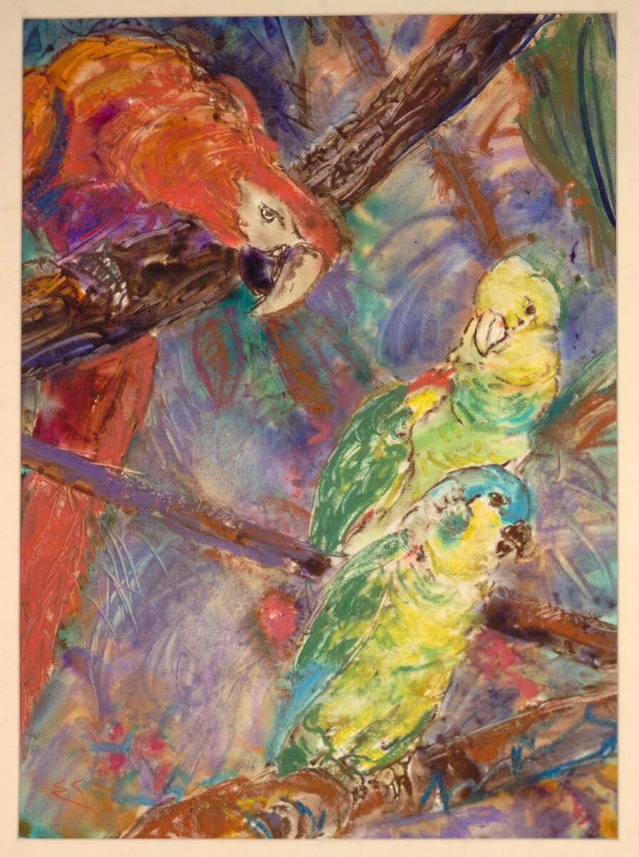 Ernst Beck, Papageien, Inv. Nr.: 26486