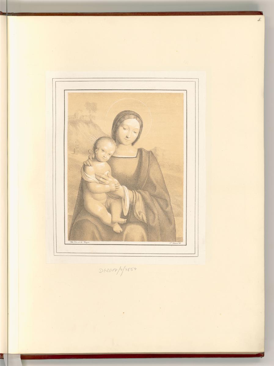 Diverse Künstler:innen, V. Vannucci, Perugino. D. dé Bigordi, Ghirlandajo. B. Pinturicchio. Fil…
