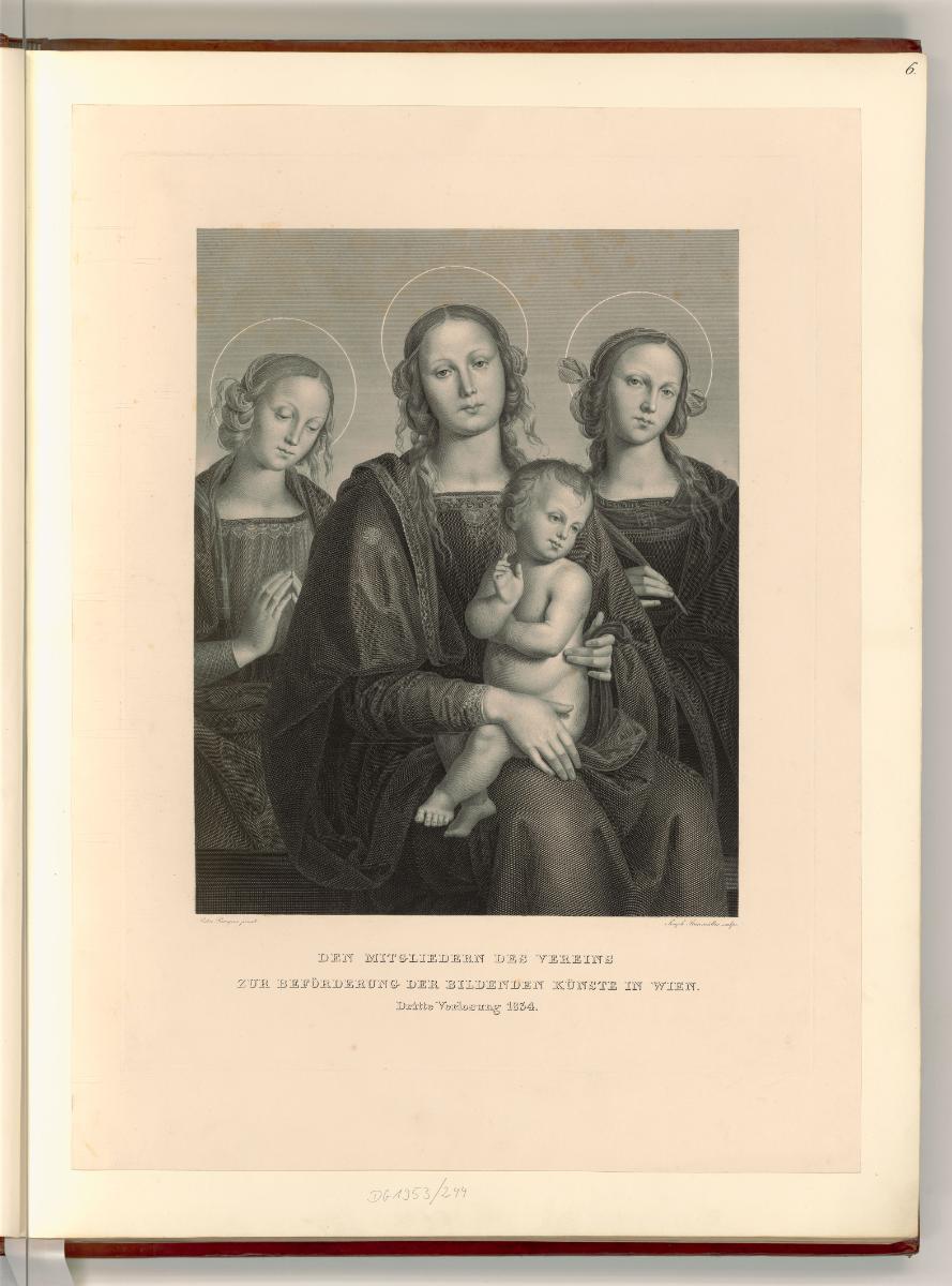 Diverse Künstler:innen, V. Vannucci, Perugino. D. dé Bigordi, Ghirlandajo. B. Pinturicchio. Fil…