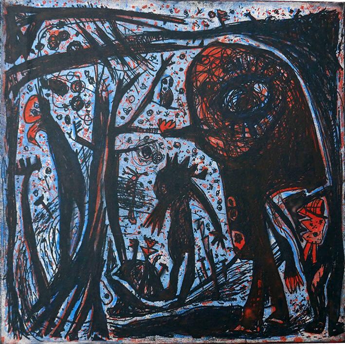 Gunter Damisch, Ohne Titel, Inv. Nr.: DG2017/156