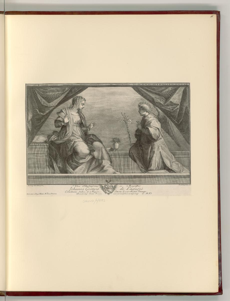 Andrea del Sarto, Die Verkündigung, Inv. Nr.: Italien nach Sektionen II/6, It/II/6/11