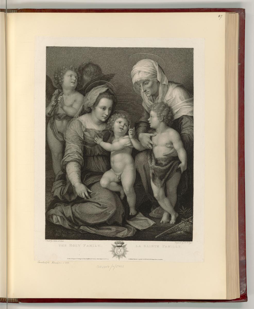 Andrea del Sarto, Madonna mit Kind, Elisabeth und Johannes, Inv. Nr.: Italien nach Sektionen II…