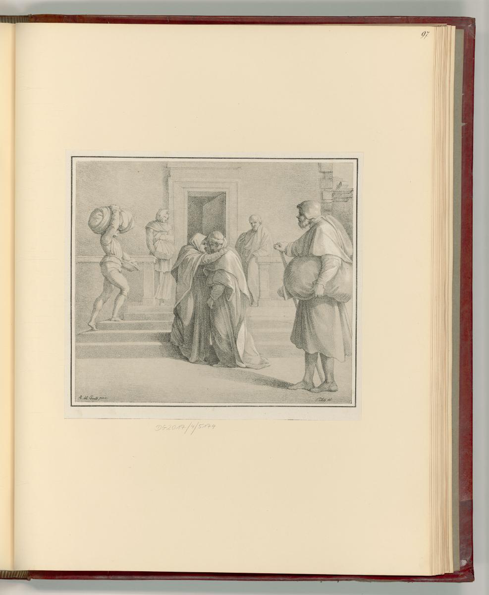 Andrea del Sarto, Mariä Heimsuchung, Inv. Nr.: Italien nach Sektionen II/6, It/II/6/97