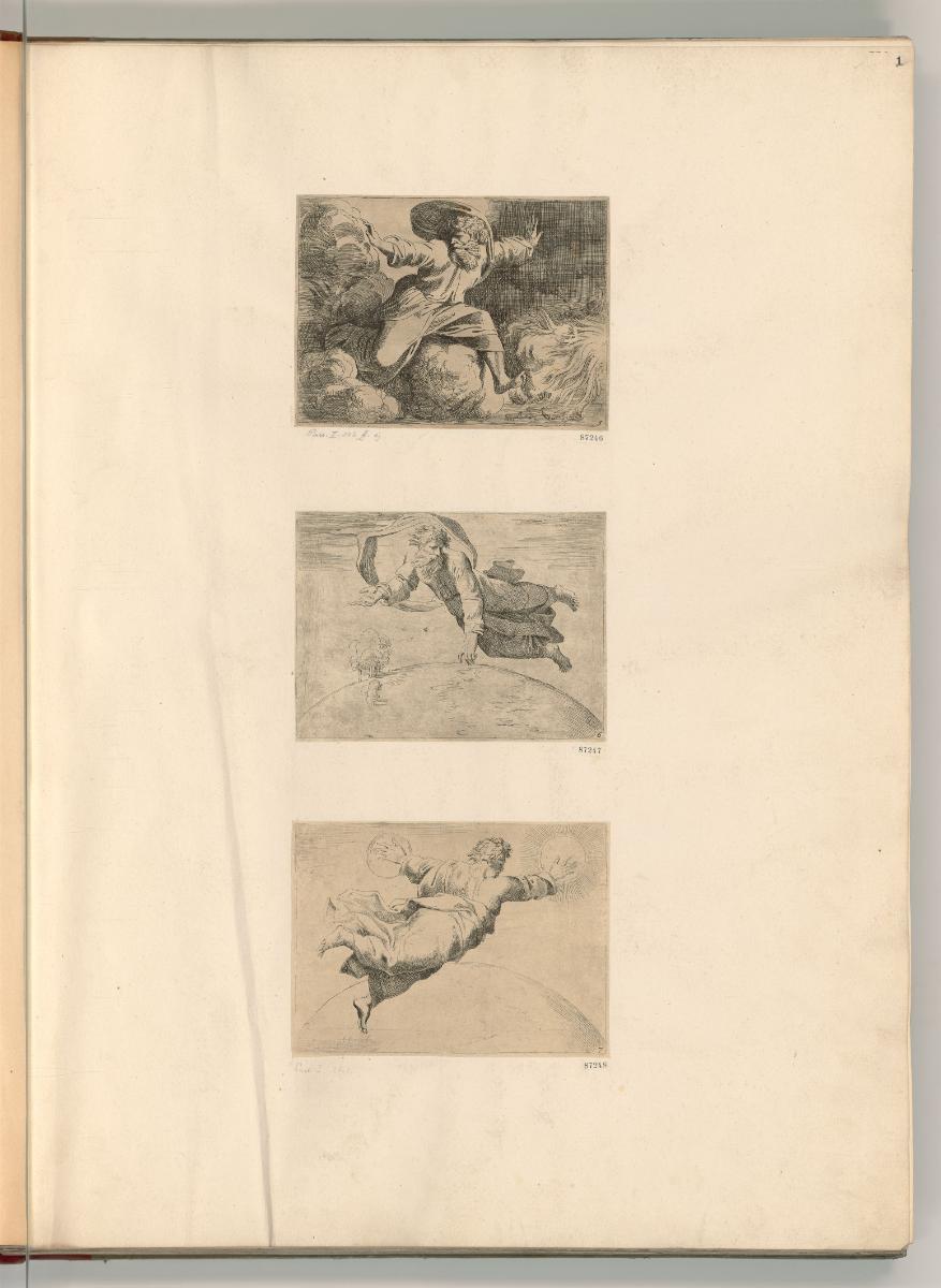 Raffaello Santi II. Die Loggien, Altes Testament (Raffael Bibel), Inv. Nr.: Italien nach Sektio…