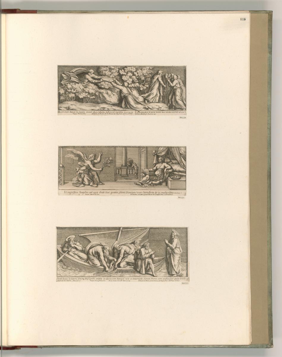 Raffaello Santi II. Die Loggien, Szenen aus dem Alten und Neuen Testament, Inv. Nr.: Italien na…