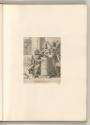 Raffaello Santi II. Die Loggien, Titelblatt (Die Muse Kilo bekränzt die Büste Raffaels in der A…