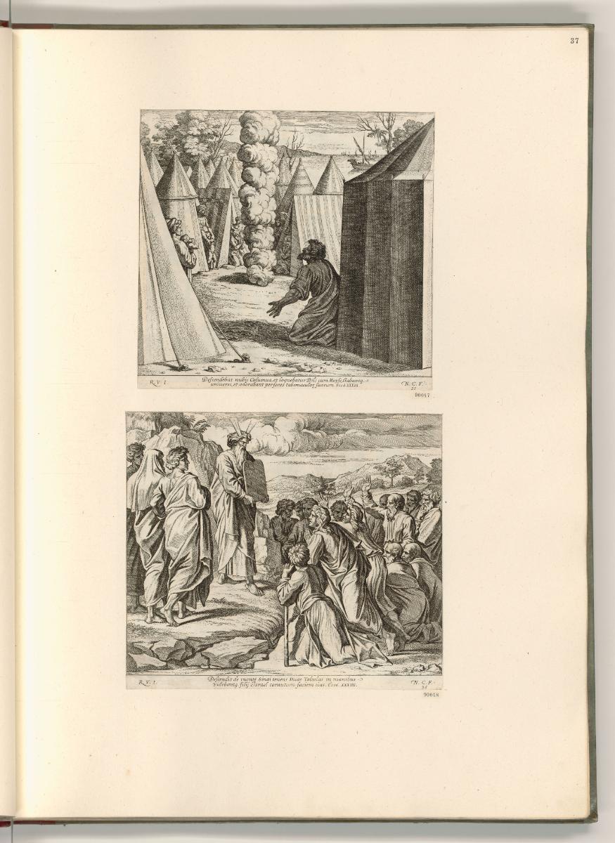 Raffaello Santi II. Die Loggien, Altes Testament (Raffael Bibel), Inv. Nr.: Italien nach Sektio…
