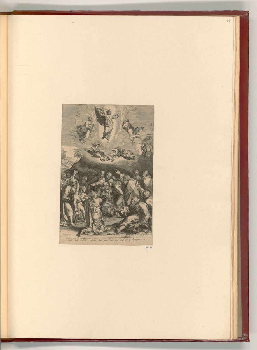 Raffaello Santi I. Religiöse Darstellungen, Die Transfiguration Christi, Inv. Nr.: Italien nach…