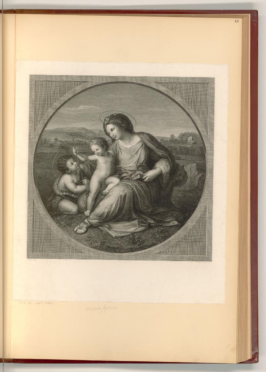 Raffaello Santi III, Die Madonnen, Madonna aus dem Hause Alba, Inv. Nr.: Italien nach Sektionen…