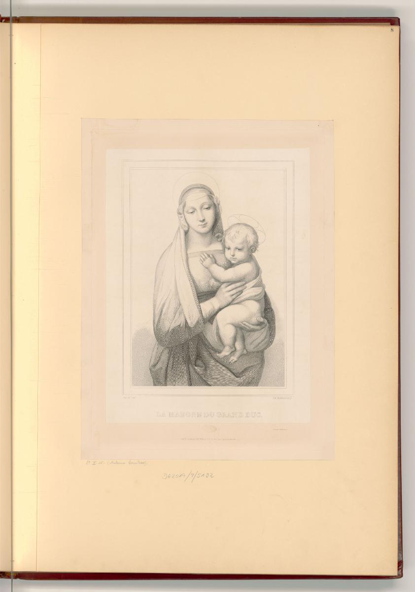 Raffaello Santi III, Die Madonnen, La Madone du Grand Duc, Inv. Nr.: Italien nach Sektionen II/…