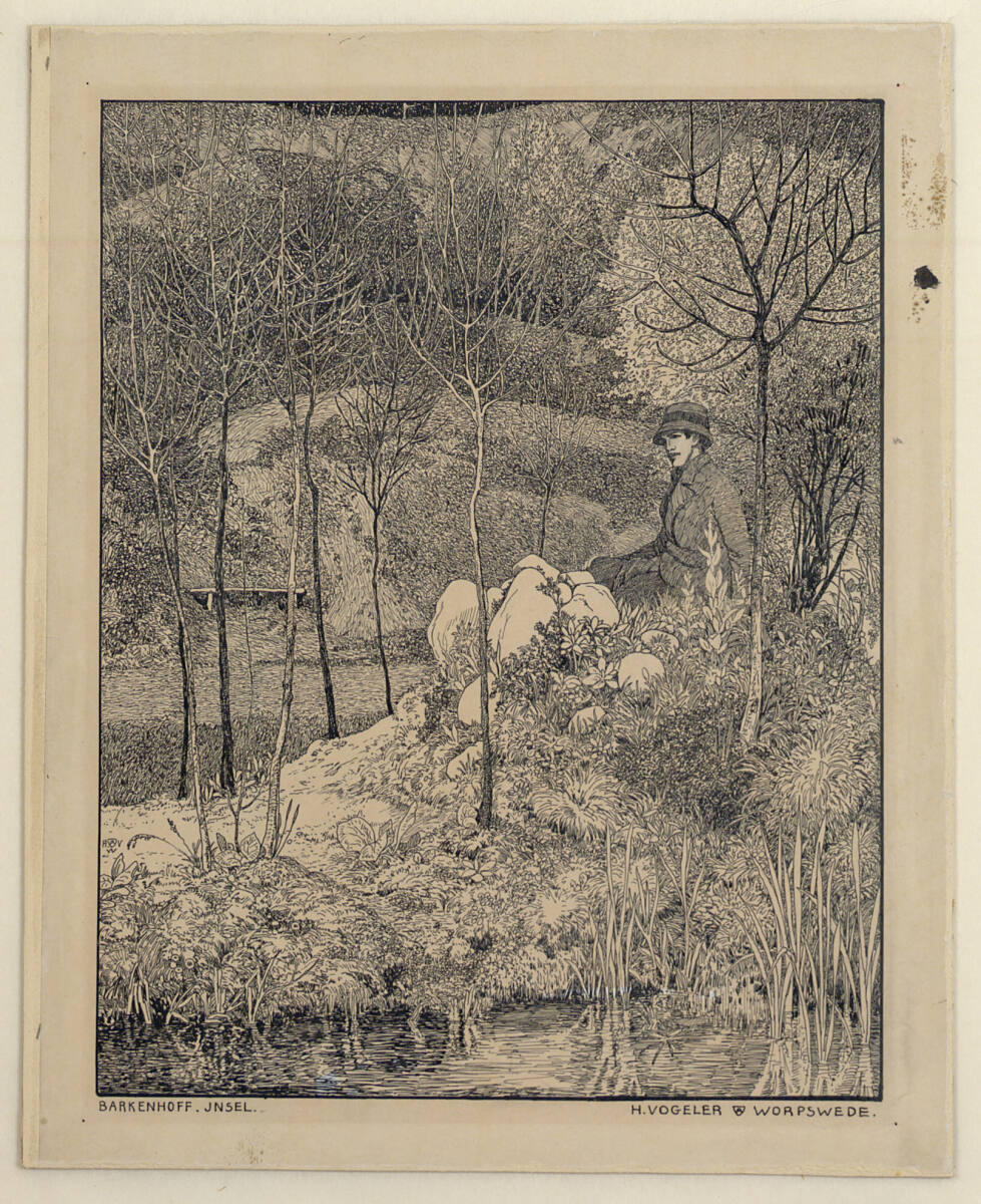 Barkenhoff. Insel, Heinrich Vogeler