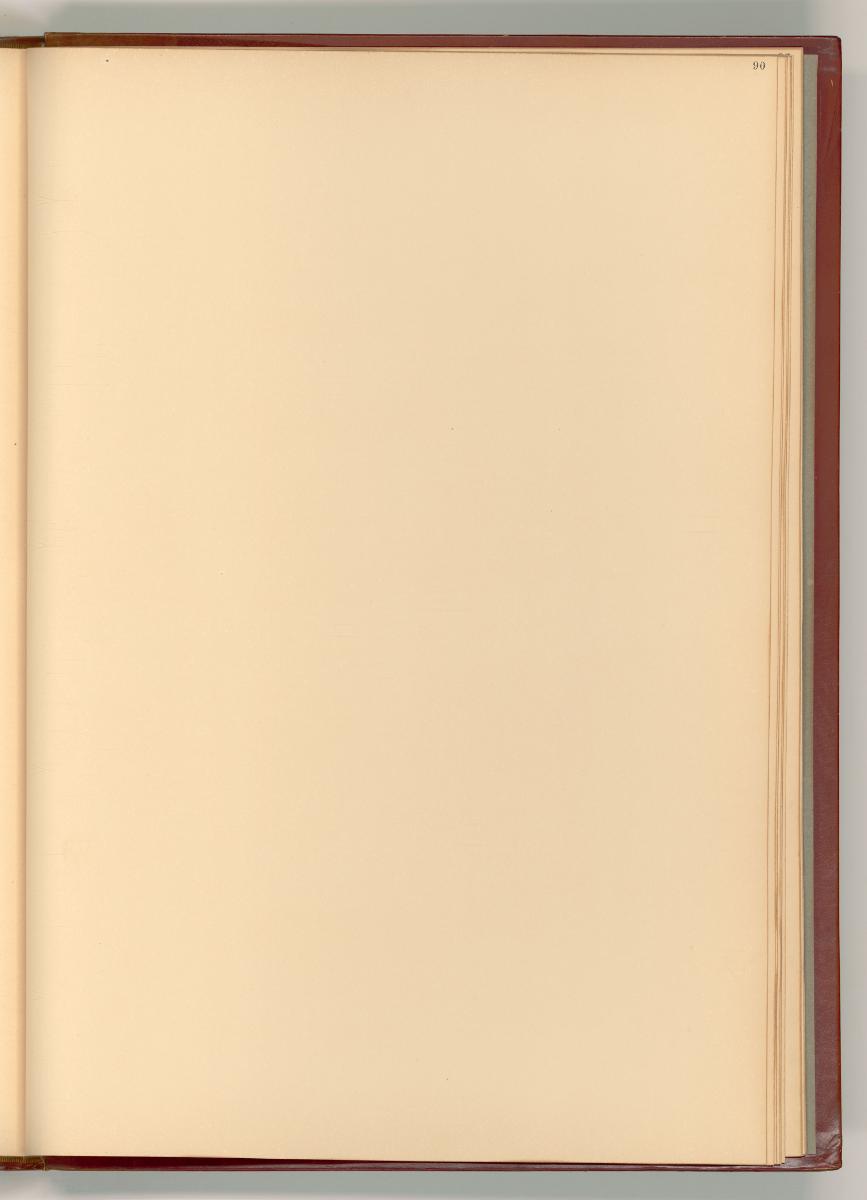 Raffaello Santi III, Die Madonnen, Leerseite, Inv. Nr.: Italien nach Sektionen II/9, It/II/9/90