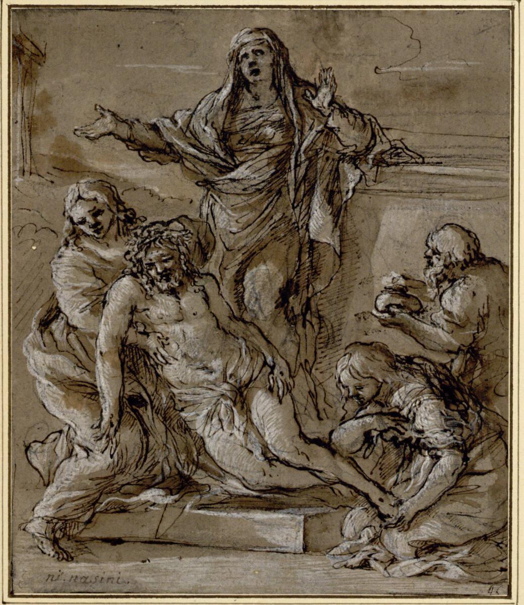 Giuseppe Nicola Nasini, Beweinung, Inv. Nr.: 1182