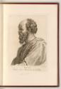 Raffaello Santi IV, Die Stanza della Segnatura, Schule von Athen, Kopf des Sokrates, Inv. Nr.: …