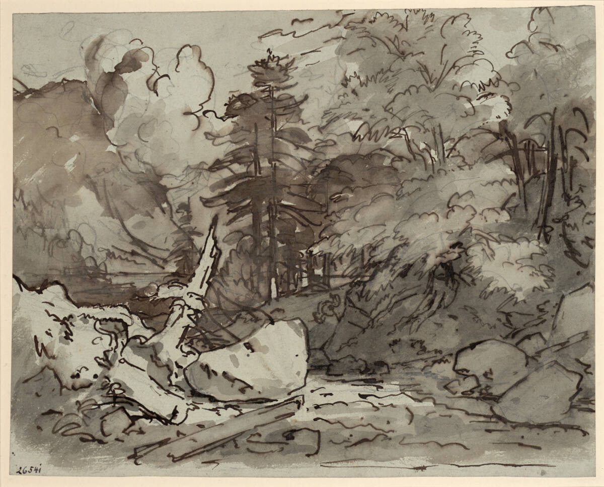 Hochwaldlandschaft, Friedrich Gauermann