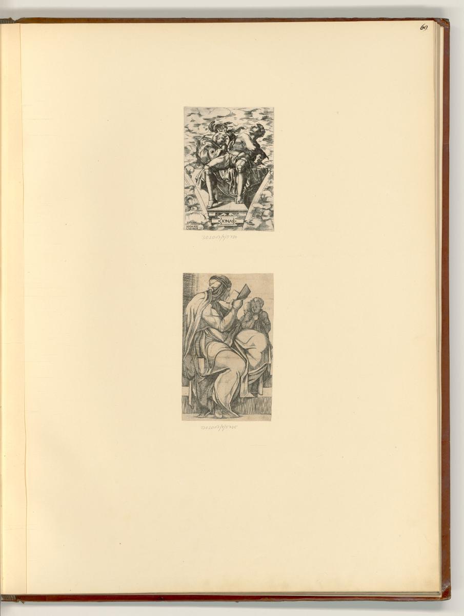 Michelangelo Buonarroti Band 1, Prophet Jonas, Sibylle (Sixtinische Kapelle), Inv. Nr.: Italien…
