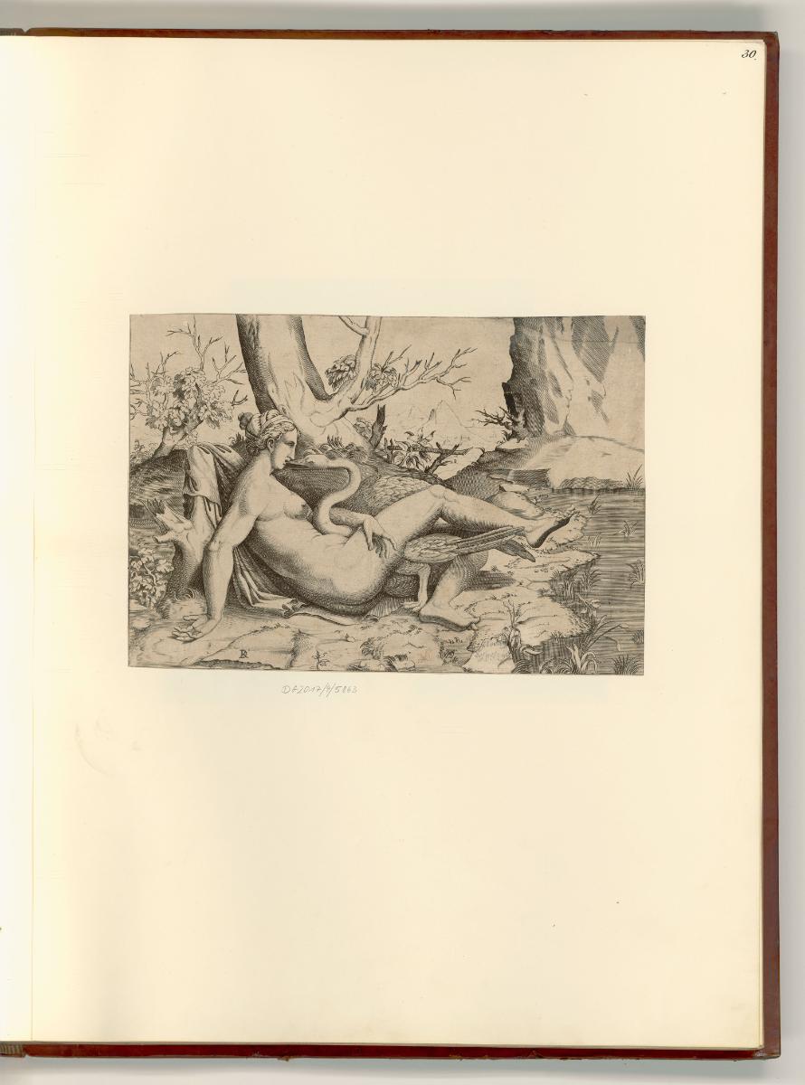 Michelangelo Buonarroti Vol. II, Leda und der Schwan, Inv. Nr.: Italien nach Sektionen II/16, I…