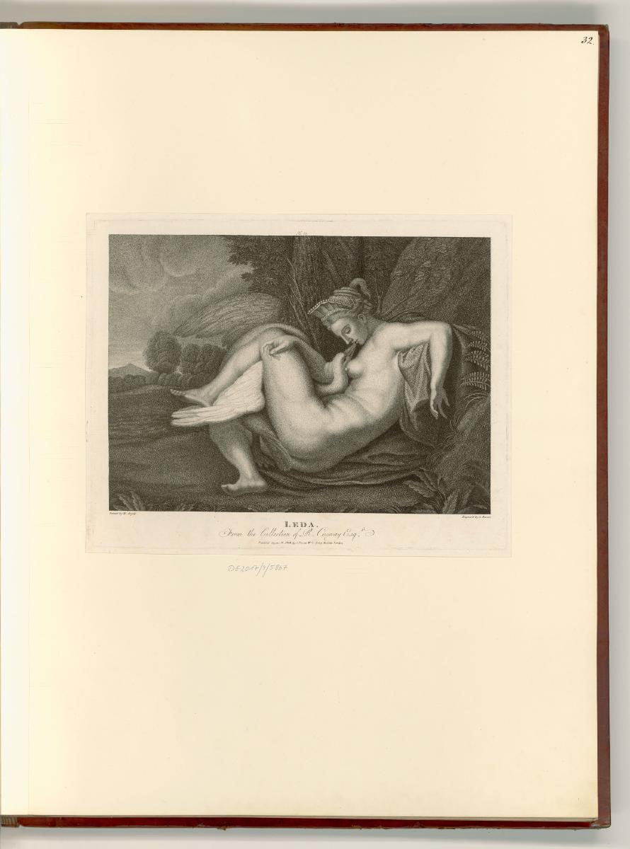 Michelangelo Buonarroti Vol. II, Leda, Inv. Nr.: Italien nach Sektionen II/16, It/II/16/32