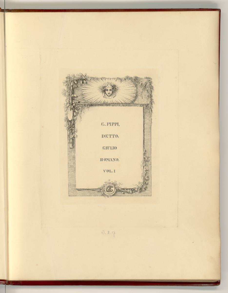 G.Pippi detto: Giulio Romano. Vol. I, G.Pippi detto: Giulio Romano. Vol. I, Inv. Nr.: Italien n…