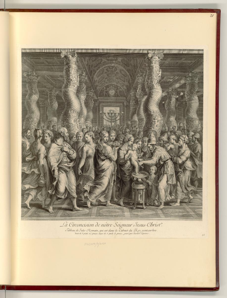 G.Pippi detto: Giulio Romano. Vol. I, Beschneidung Christi, Inv. Nr.: Italien nach Sektionen II…