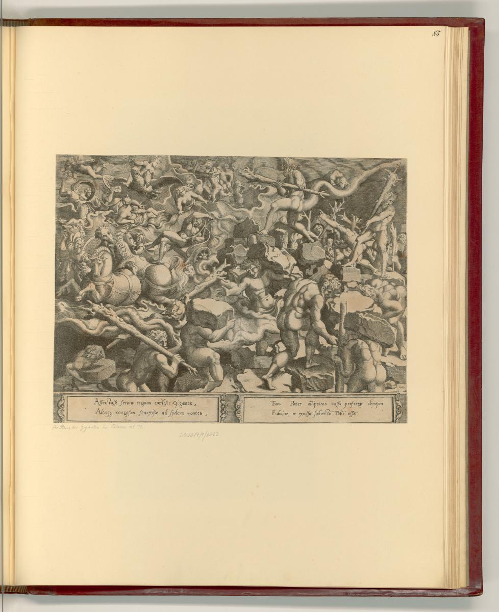 G.Pippi detto: Giulio Romano. Vol. I, Der Sturz der Giganten im Palazzo del Te, Inv. Nr.: Itali…