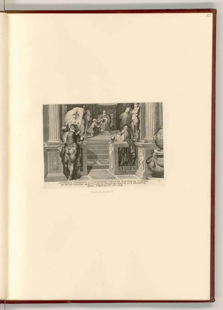 Federico & Taddeo Zuccaro, Rainer Farnese wird von den Florentinern 1362 zum Heerführer ernannt…