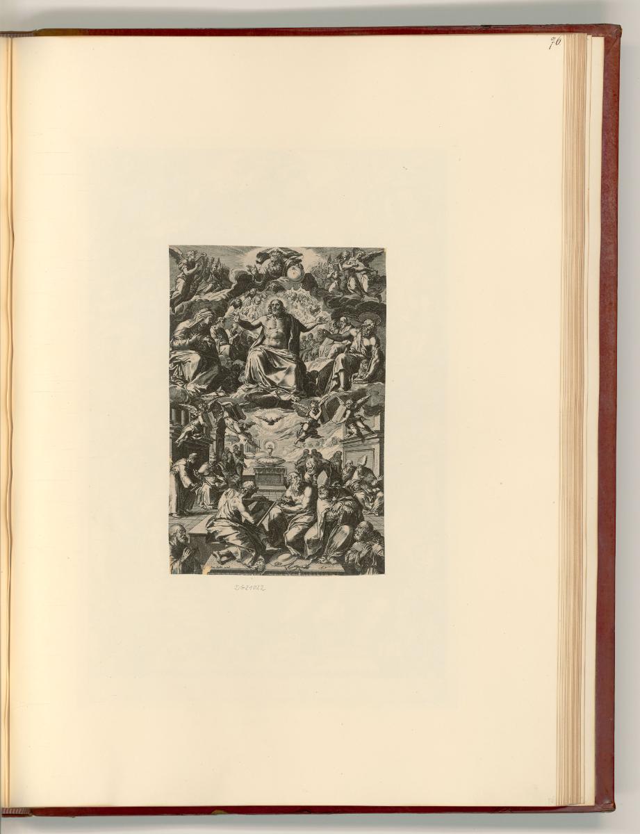 Federico & Taddeo Zuccaro, Disput über das Sakrament, Inv. Nr.: Italien nach Sektionen II/20, I…