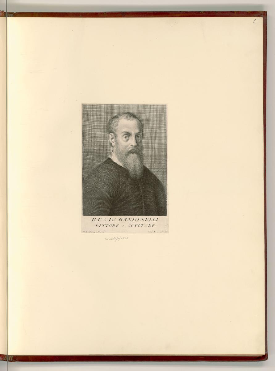 B. Bandinelli. L. Penni. B. Passeri. J. Carrucci, il Pontormo. Rosso de Rossi detto: Maitre Rou…