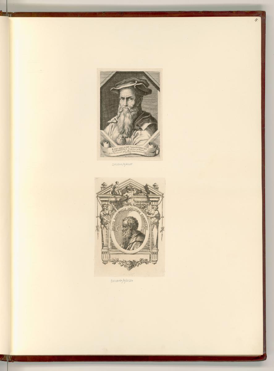 B. Bandinelli. L. Penni. B. Passeri. J. Carrucci, il Pontormo. Rosso de Rossi detto: Maitre Rou…