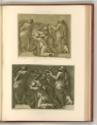 Polidoro Caldara detto da Caravaggio, Ein König überreicht mehreren Männern Steintafeln, rechts…