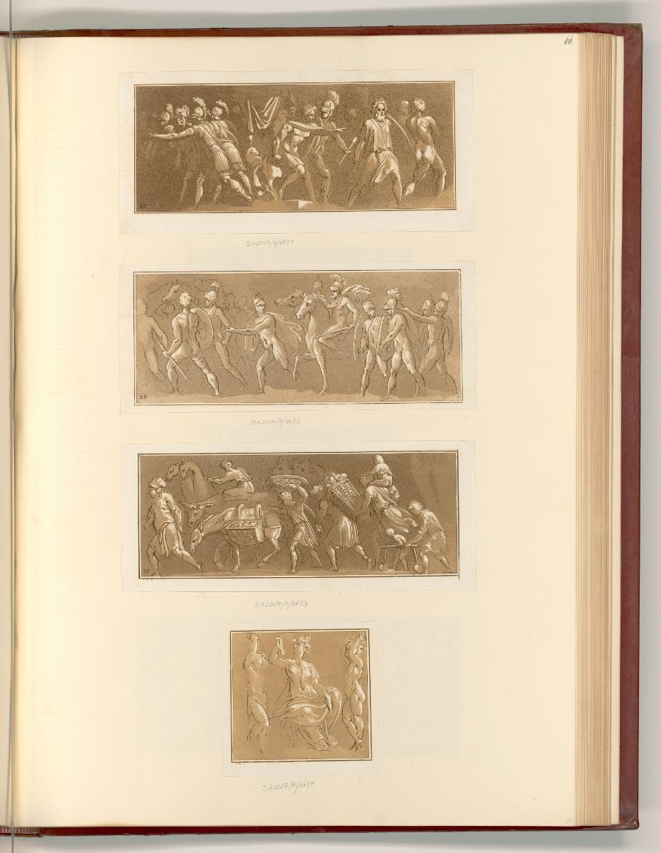 Polidoro Caldara detto da Caravaggio, Schediasmata selecta ex archetypis (Buchillustration), In…