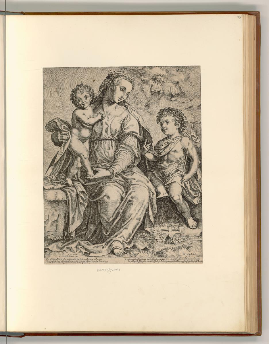 Diverse Künstler:innen, Leonardo da Vinci, Madonna mit Kind und Johannesknabe, Inv. Nr.: Italie…