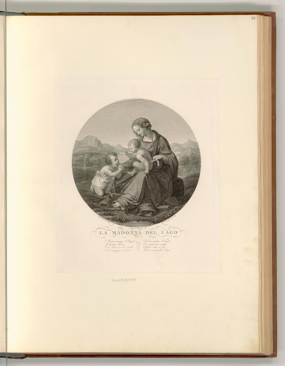 Leonardo da Vinci, Madonna del Lago, Inv. Nr.: Italien nach Sektionen II/23, It/II/23/28