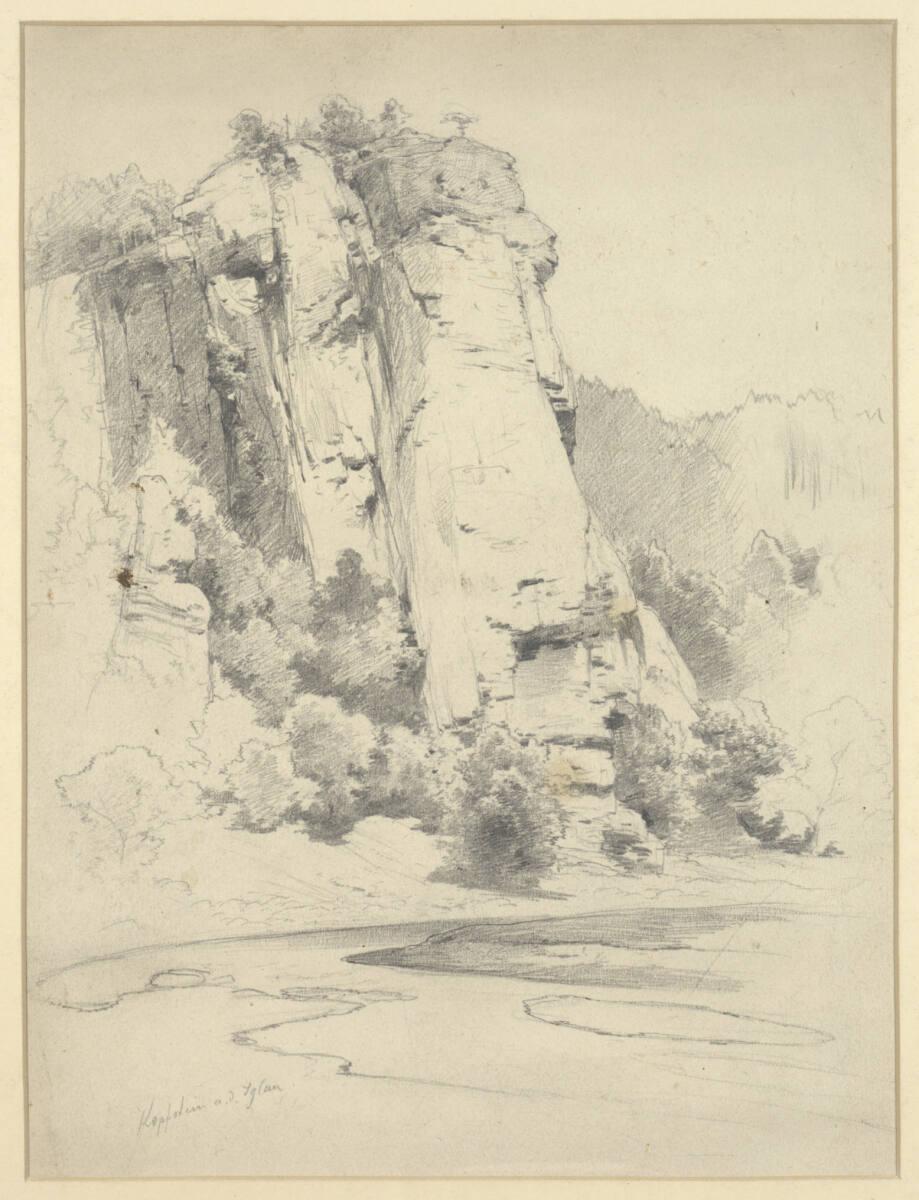 Eduard Brechler, Kopfstein an der Iglau (?), Inv. Nr.: 26687