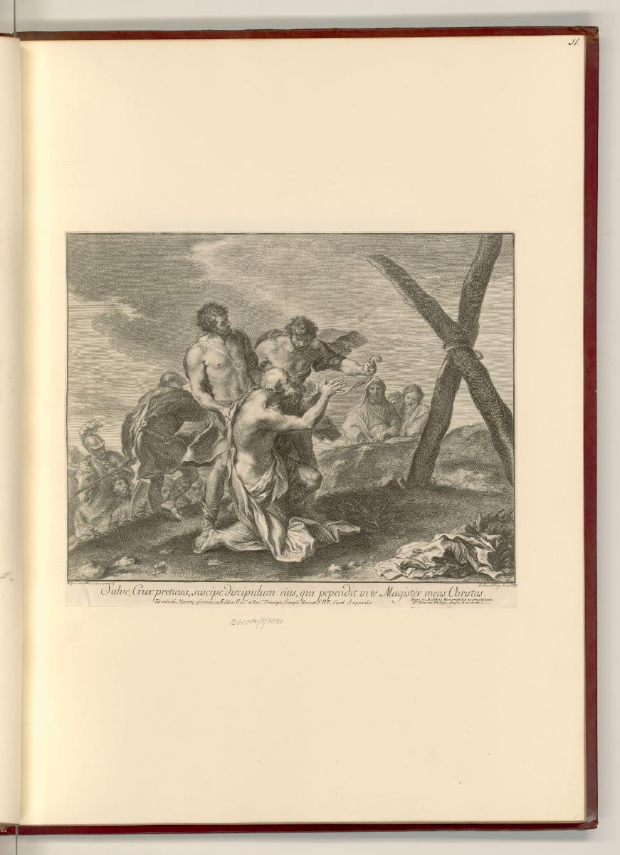 Carlo Maratti Vol. II., Die Marter des hl. Andreas, Inv. Nr.: Italien nach Sektionen II/25, It/…