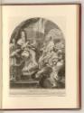 Carlo Maratti Vol. II., Hl. Bernhard von Clairvaux bewegt Gegenpapst Viktor IV. sich Papst Inno…